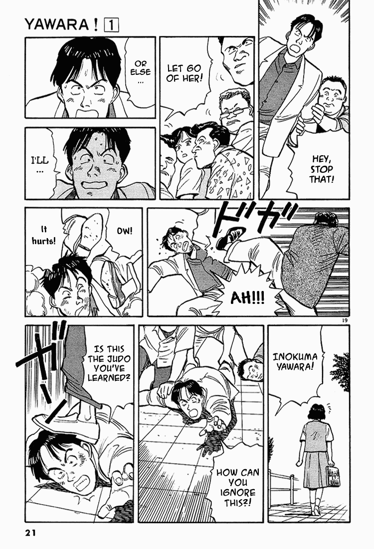 Yawara! Chapter 1.2 page 22 - Chapter 1 v2 : The National Champ Girl