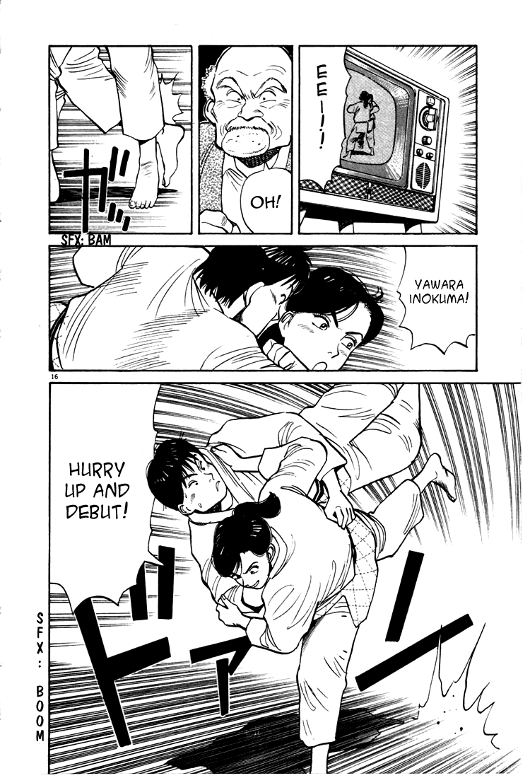 Yawara! Chapter 10.2 page 16 - Chapter 10 v2 : Rival's Movements