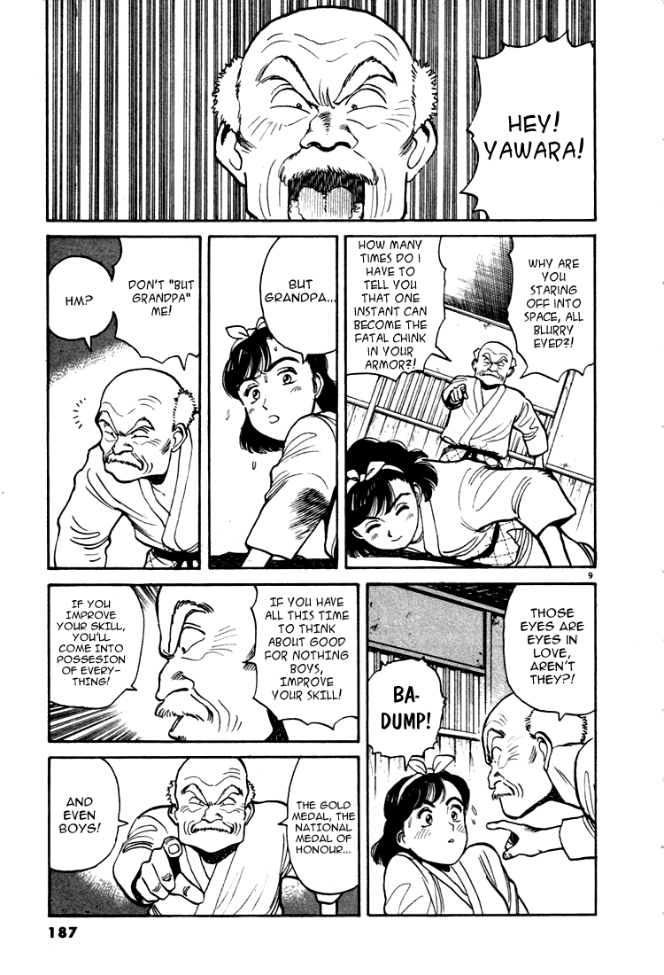 Yawara! Chapter 10.2 page 9 - Chapter 10 v2 : Rival's Movements