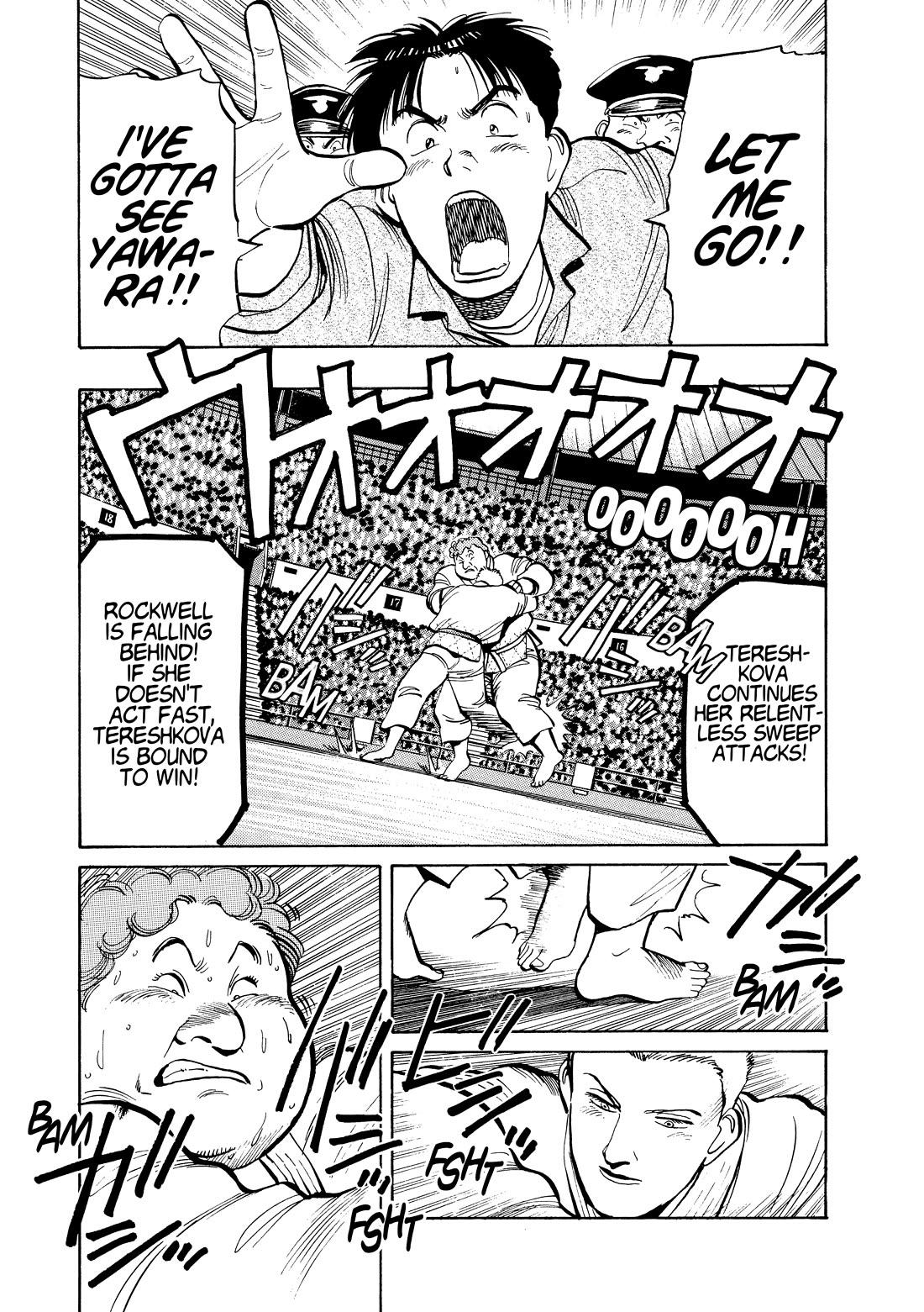 Yawara! Chapter 100 page 12 - Chapter 100: Jody’s Counterattack