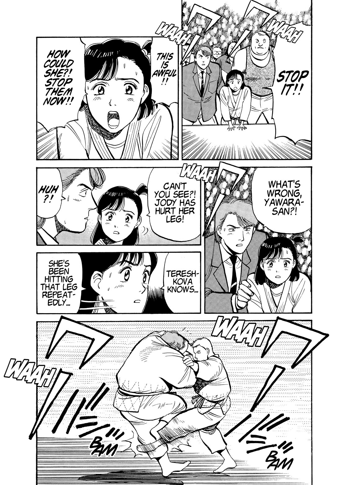Yawara! Chapter 100 page 13 - Chapter 100: Jody’s Counterattack