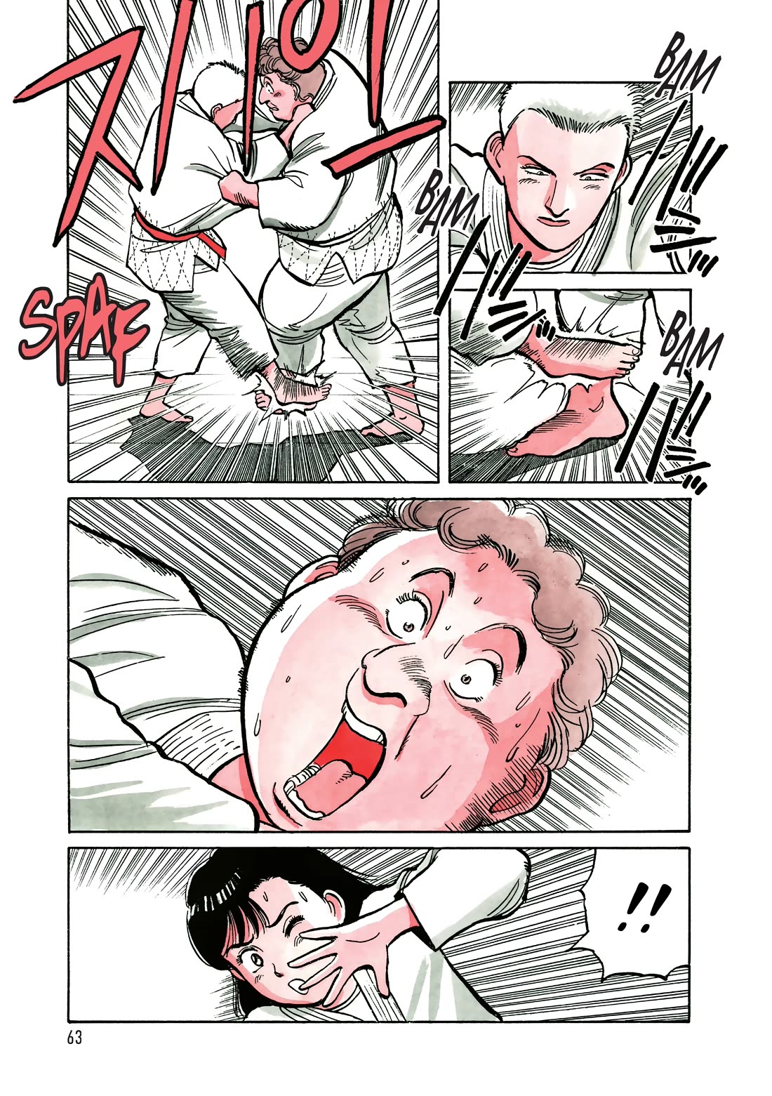 Yawara! Chapter 100 page 4 - Chapter 100: Jody’s Counterattack
