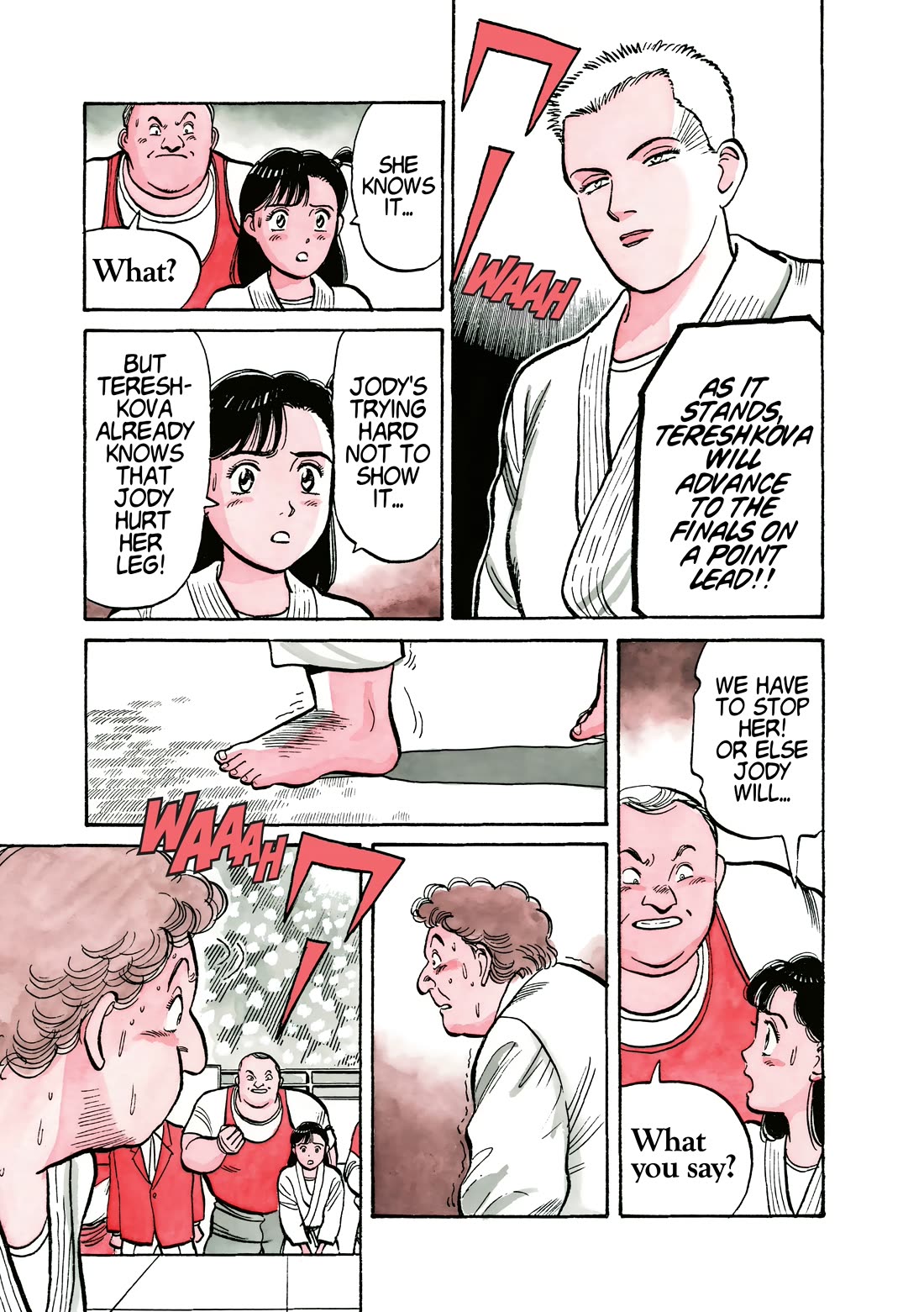 Yawara! Chapter 100 page 6 - Chapter 100: Jody’s Counterattack