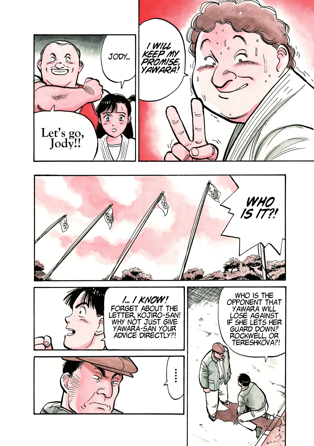 Yawara! Chapter 100 page 7 - Chapter 100: Jody’s Counterattack