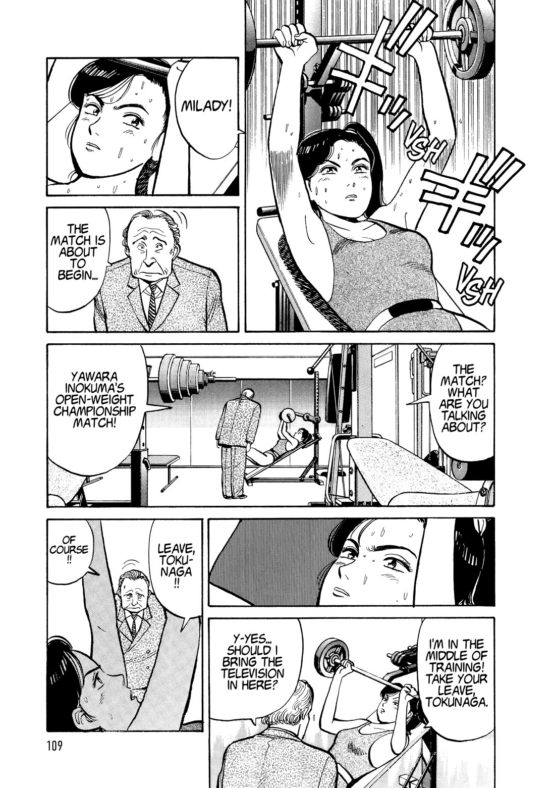Yawara! Chapter 102 page 11 - Chapter 102: Yawara Inokuma is Serious!