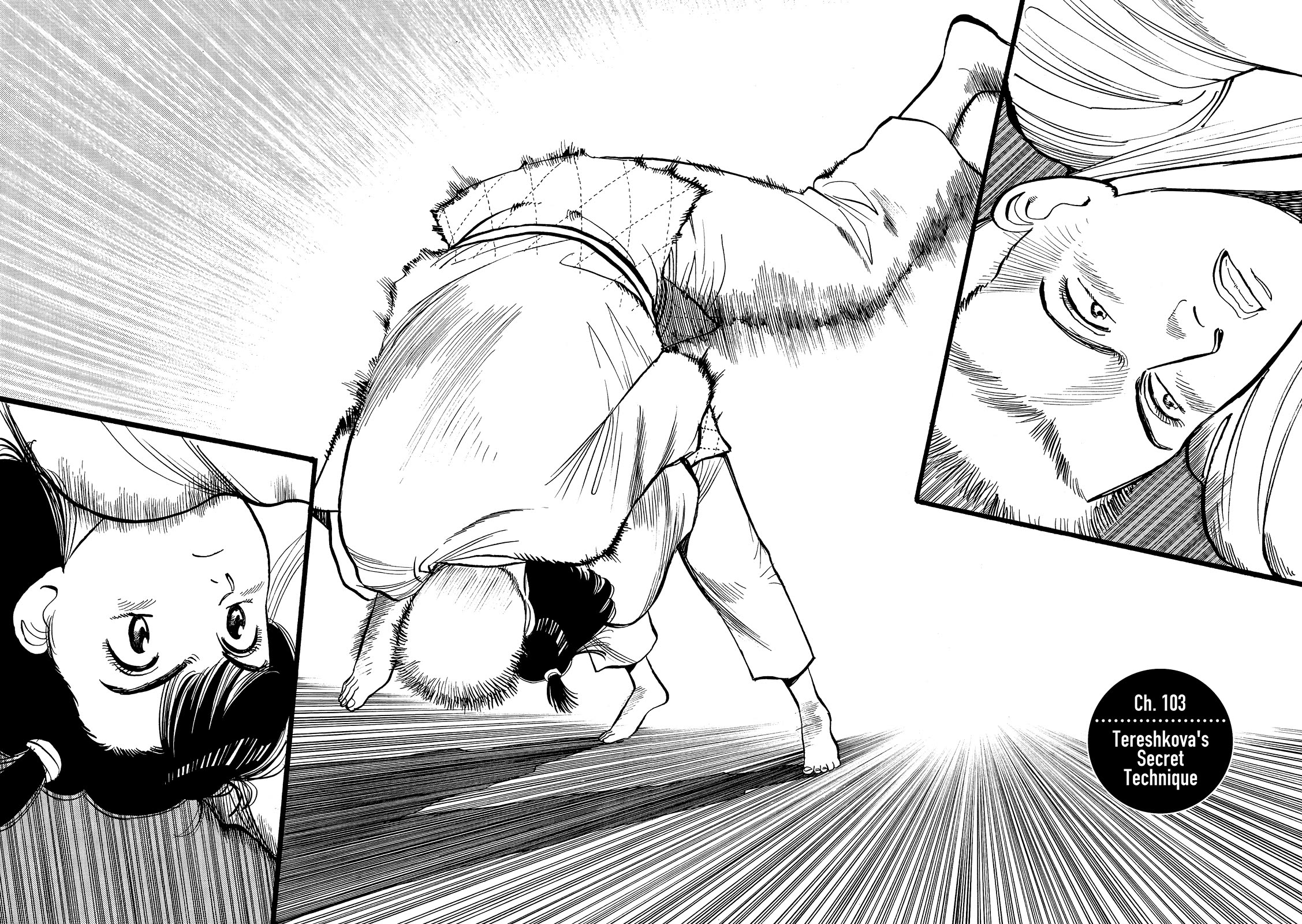 Yawara! Chapter 103 page 2 - Chapter 103: Tereshkova’s Secret Technique