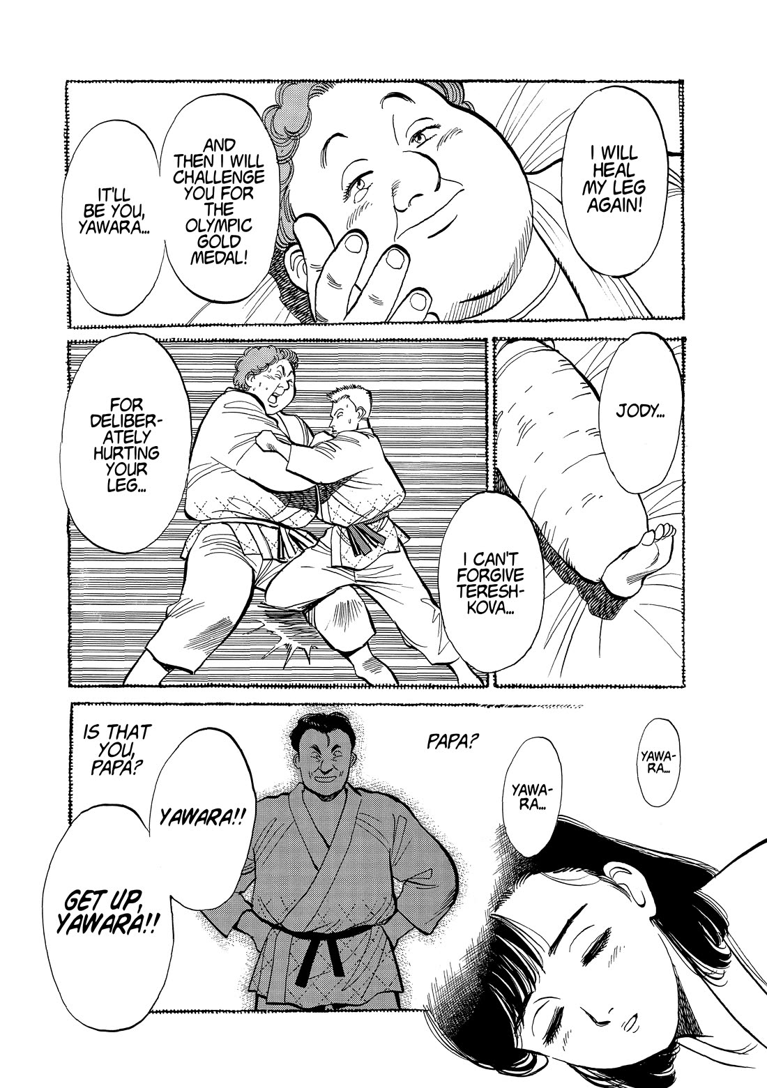 Yawara! Chapter 104 page 14 - Chapter 104: Desperate Situation