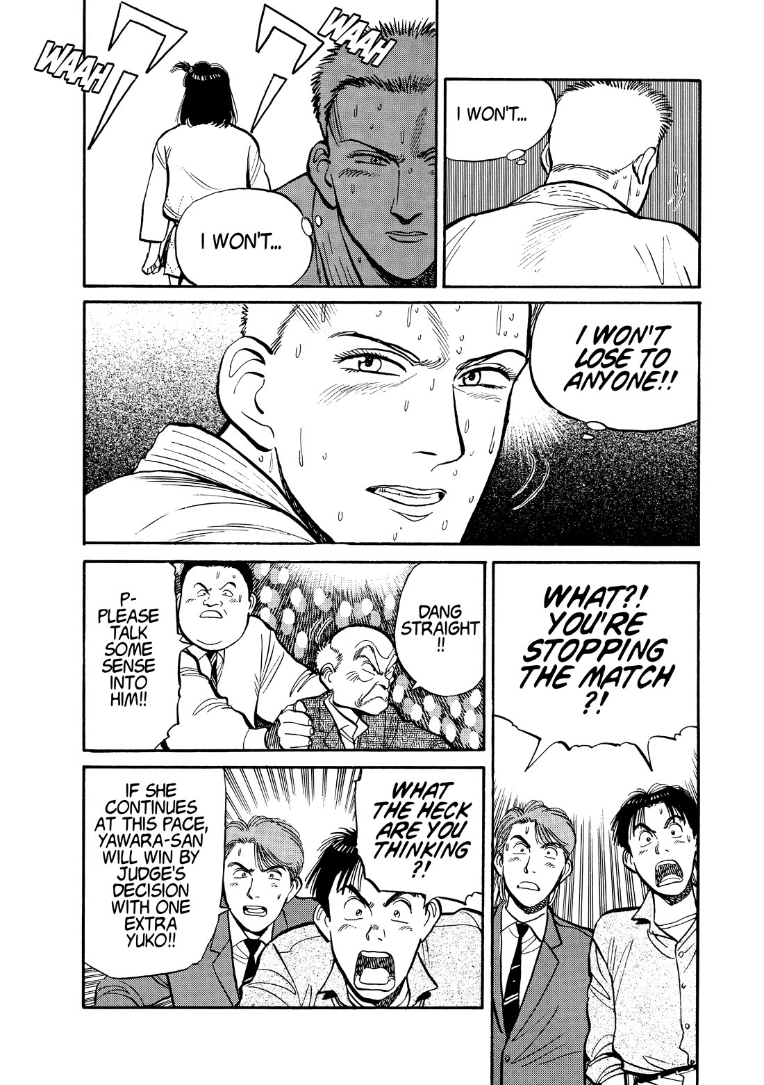 Yawara! Chapter 106 page 8 - Chapter 106: Terrific! The Match of a Century