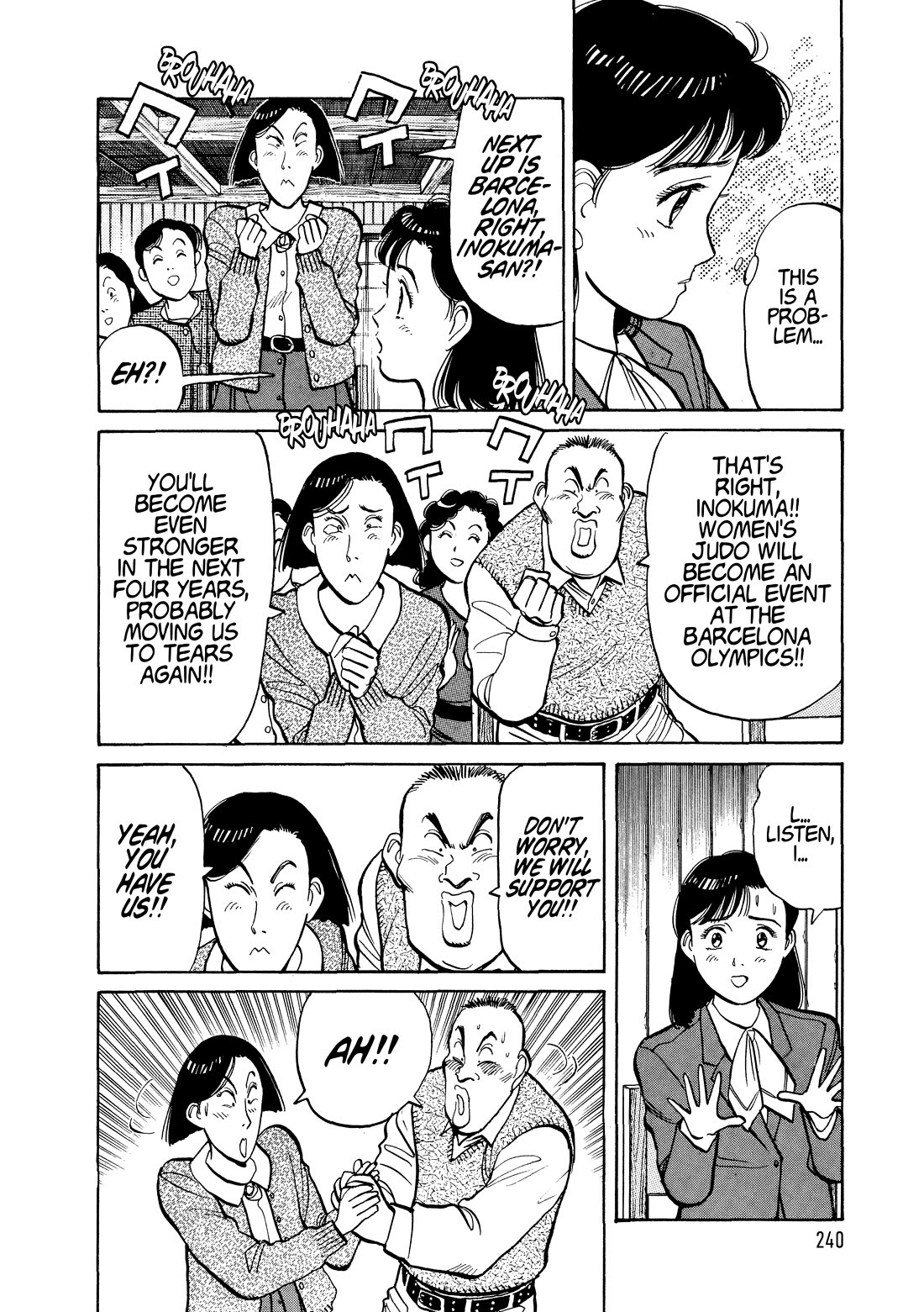Yawara! Chapter 109 page 16 - Chapter 109: 4 Years Till Barcelona