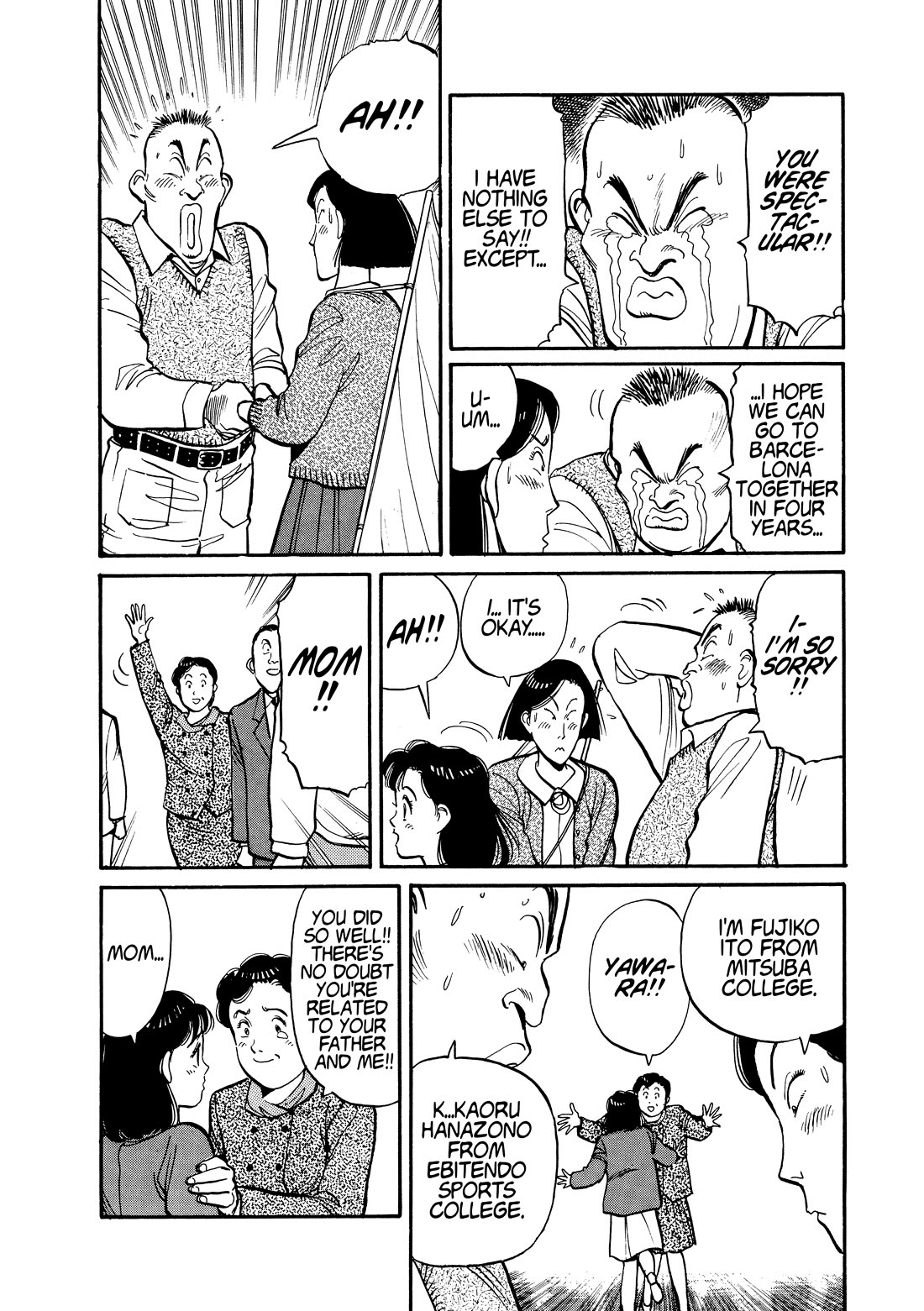 Yawara! Chapter 109 page 8 - Chapter 109: 4 Years Till Barcelona