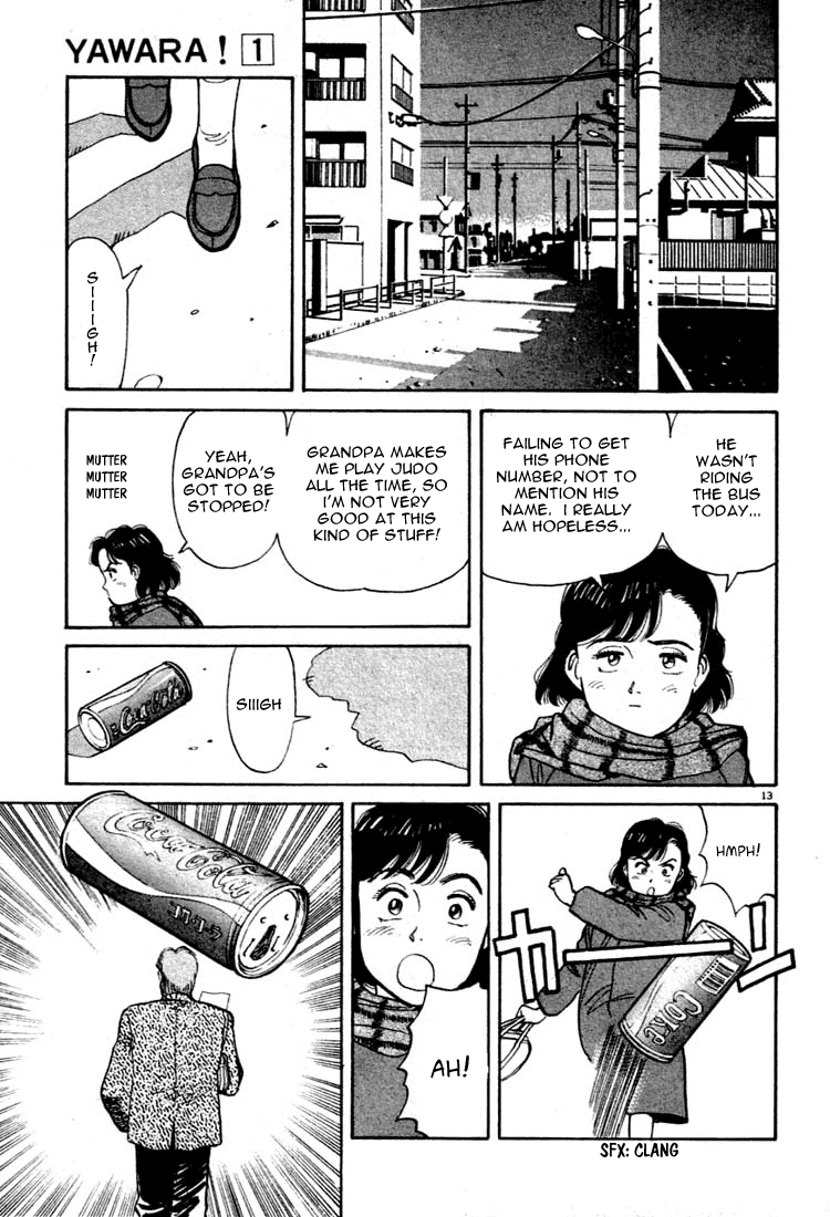 Yawara! Chapter 11.2 page 13 - Chapter 11 v2 : Found a Wonderful Love