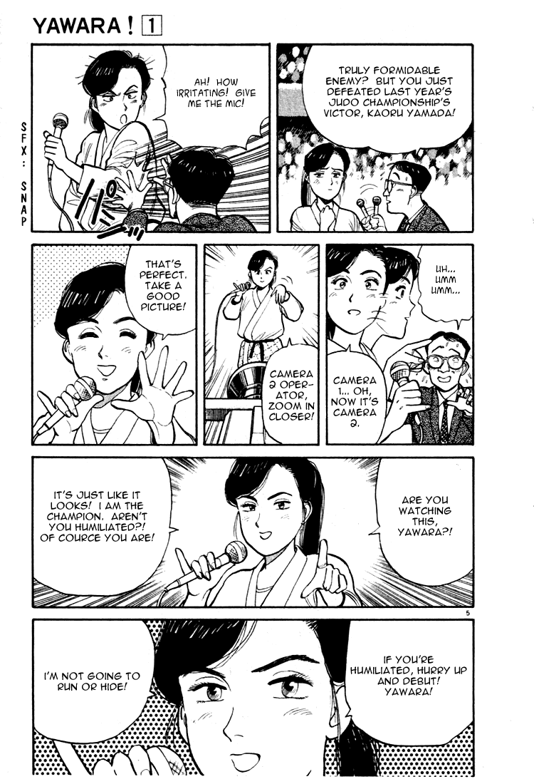 Yawara! Chapter 11.2 page 5 - Chapter 11 v2 : Found a Wonderful Love