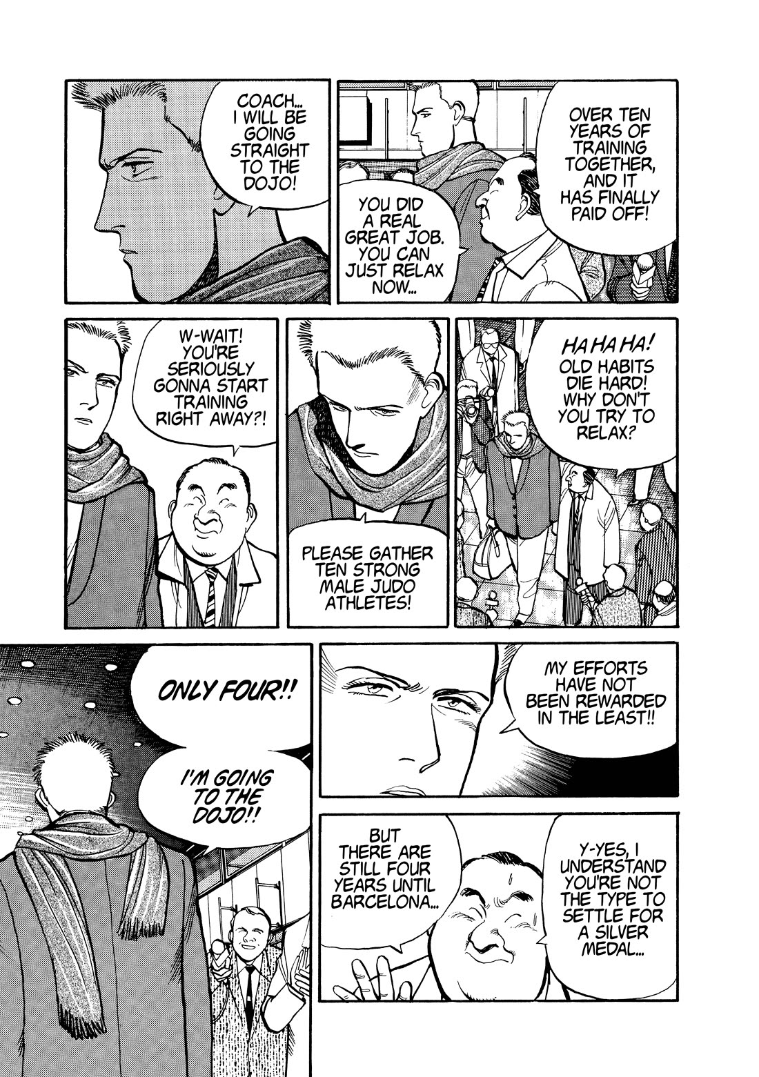 Yawara! Chapter 110 page 3 - Chapter 110: To Each Their Own Resolve