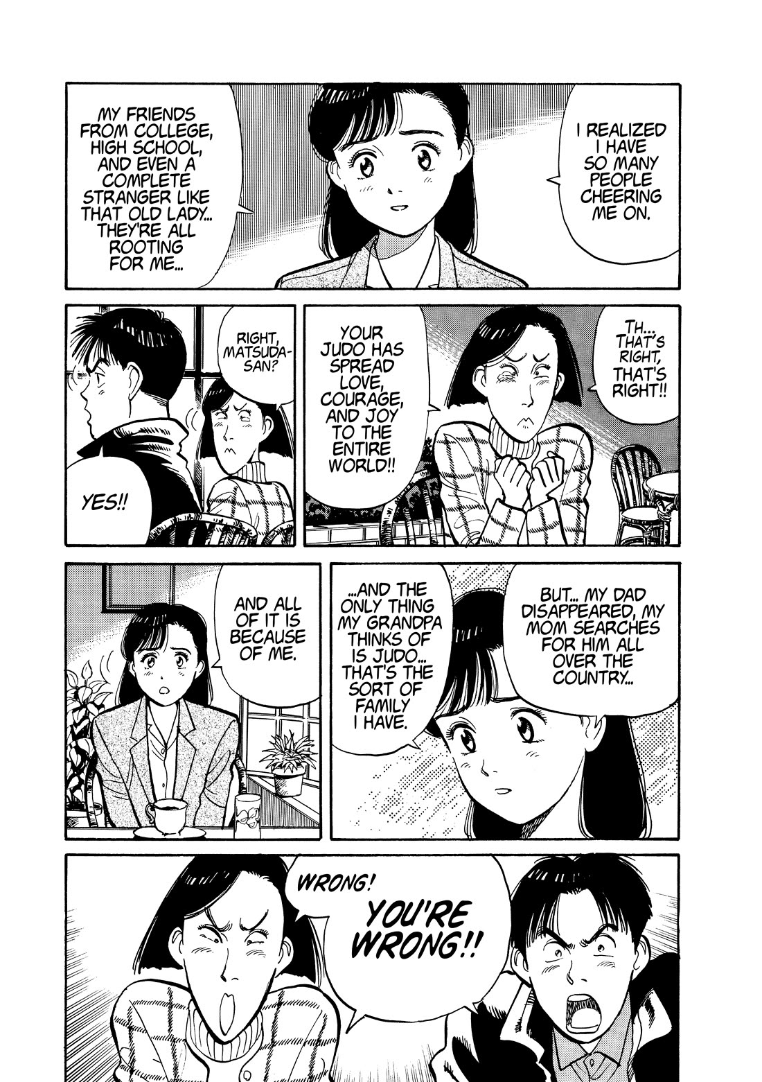 Yawara! Chapter 111 page 3 - Chapter 111: Fujiko’s Secret Plan