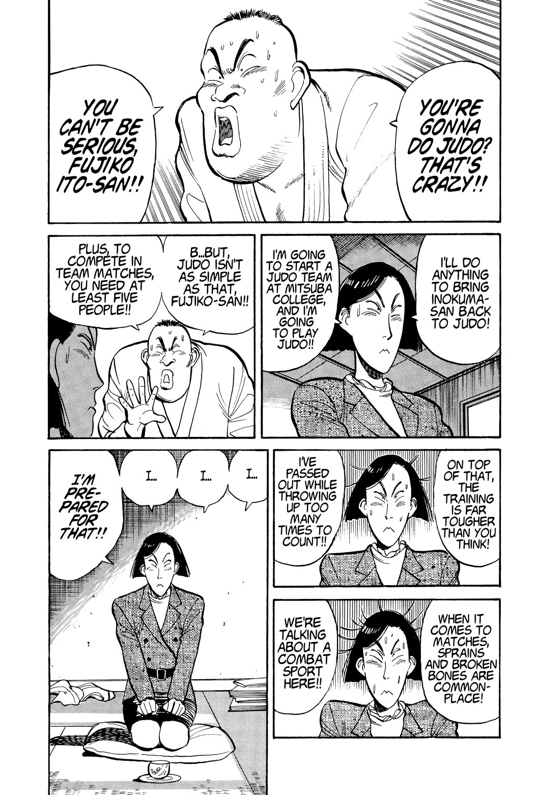 Yawara! Chapter 112 page 7 - Chapter 112: A New Judo Club