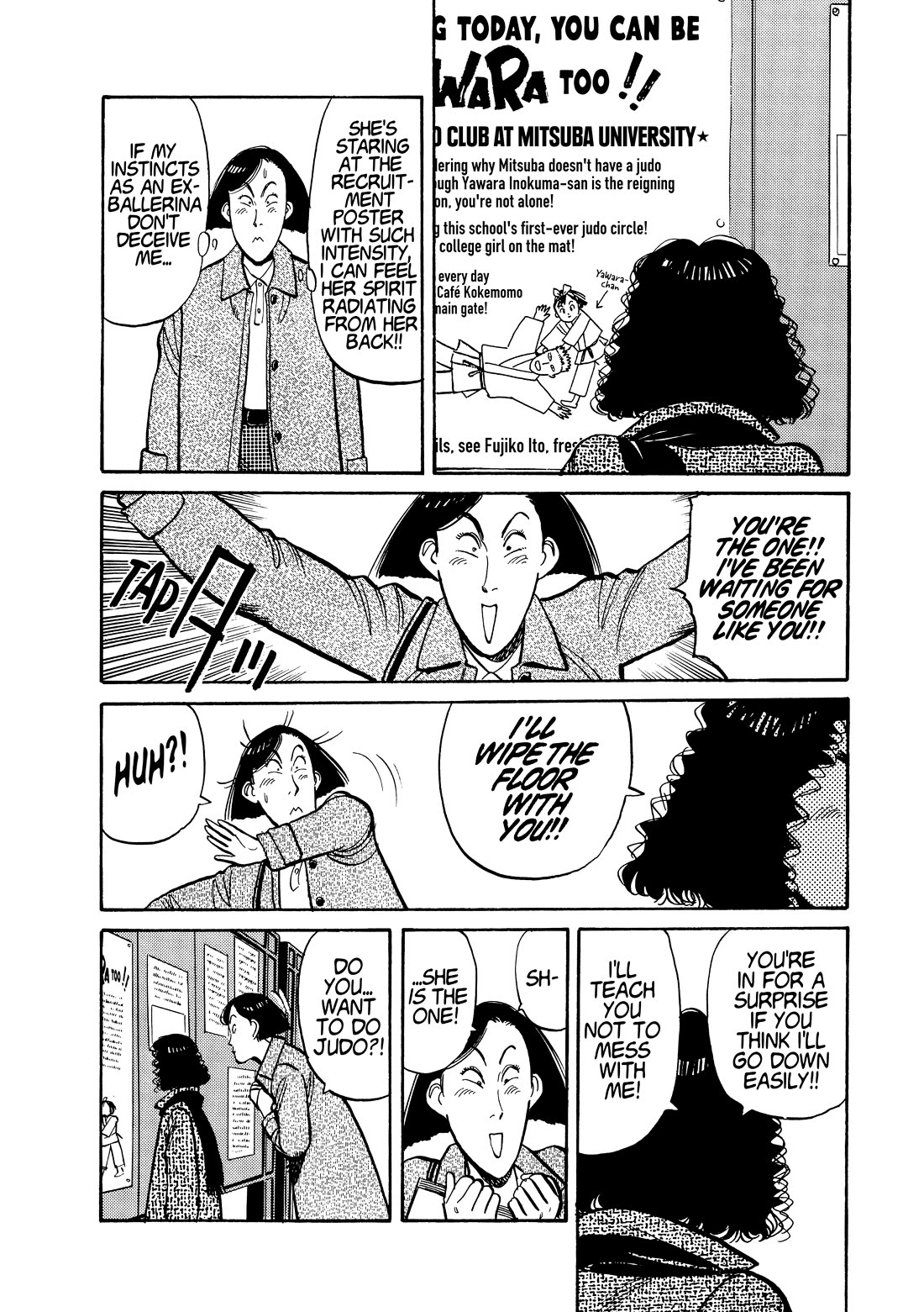 Yawara! Chapter 114 page 16 - Chapter 114: Heartbroken Girl