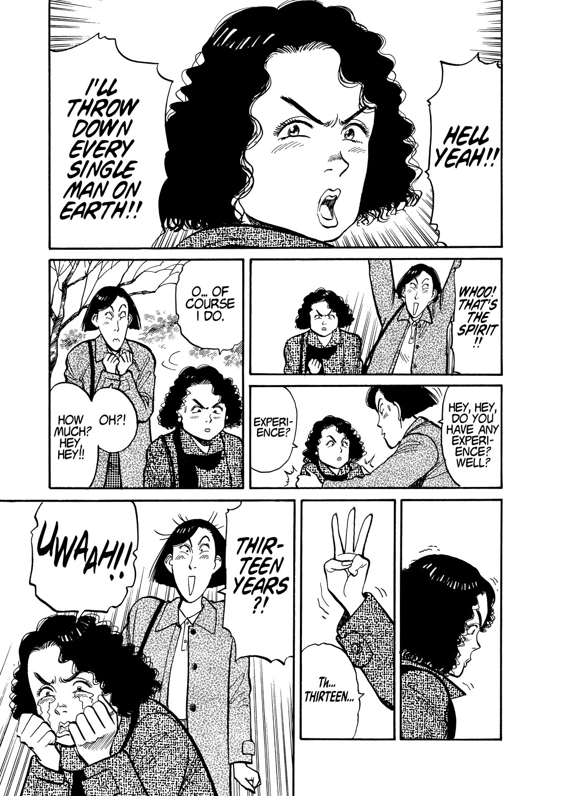 Yawara! Chapter 114 page 17 - Chapter 114: Heartbroken Girl