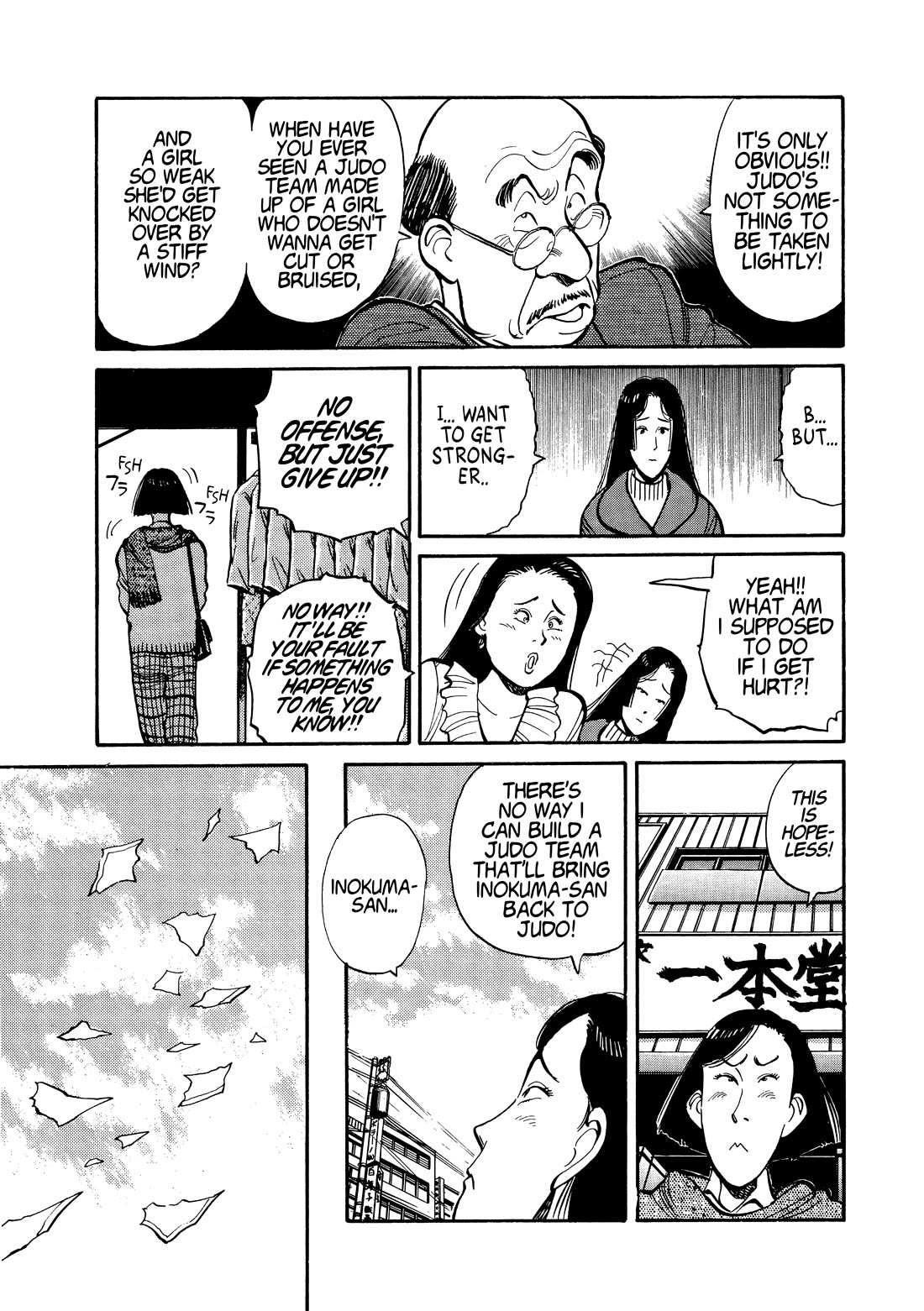 Yawara! Chapter 114 page 6 - Chapter 114: Heartbroken Girl