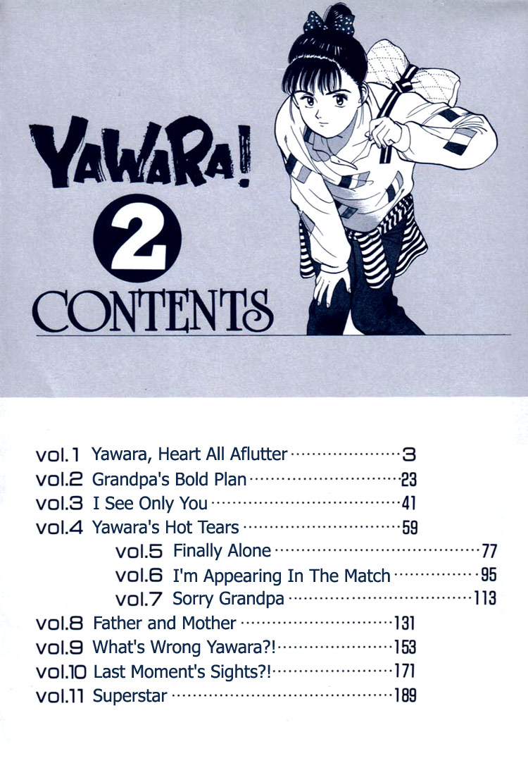 Yawara! Chapter 12.2 page 3 - Chapter 12 v2 : Yawara, Heart All Aflutter