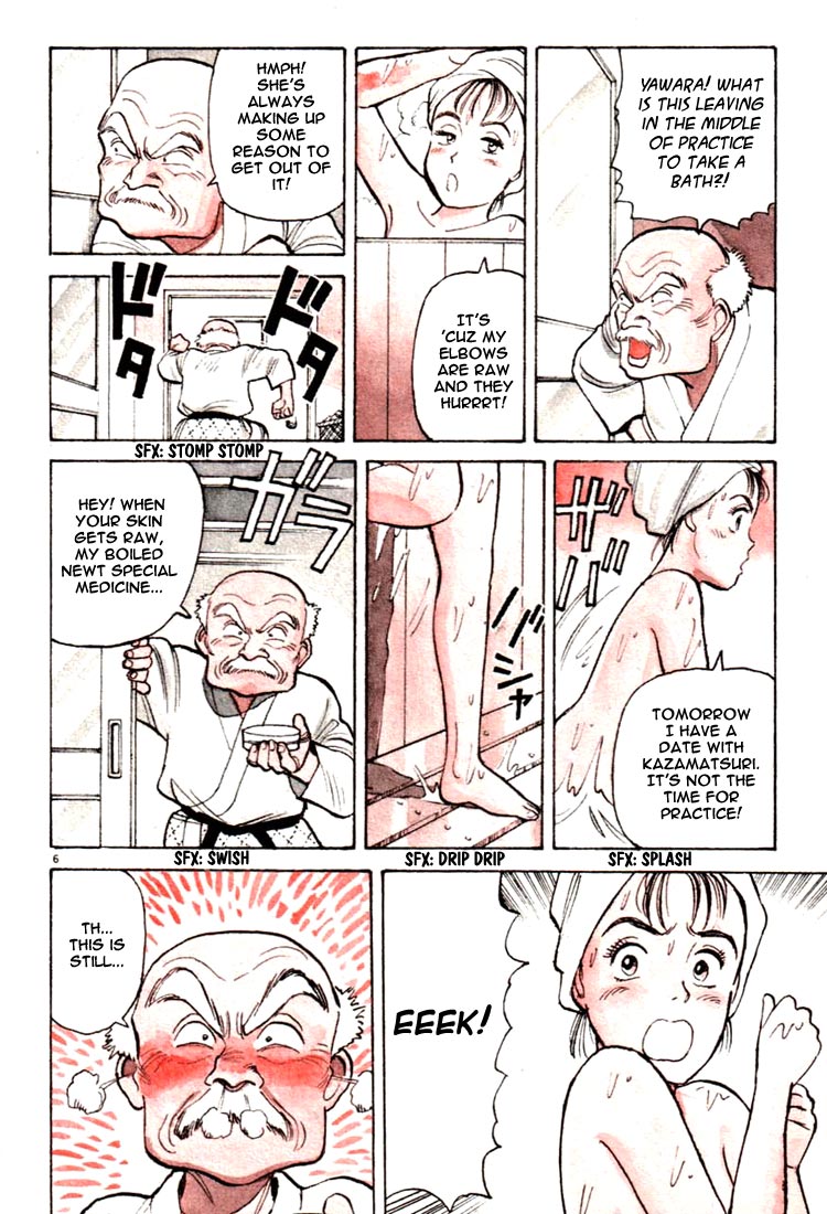Yawara! Chapter 12.2 page 9 - Chapter 12 v2 : Yawara, Heart All Aflutter