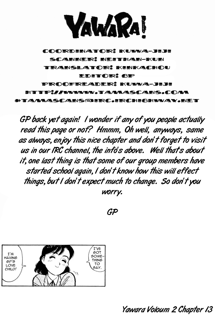 Yawara! Chapter 13.2 page 19 - Chapter 13 v2 : Grandpa's Bold Plan