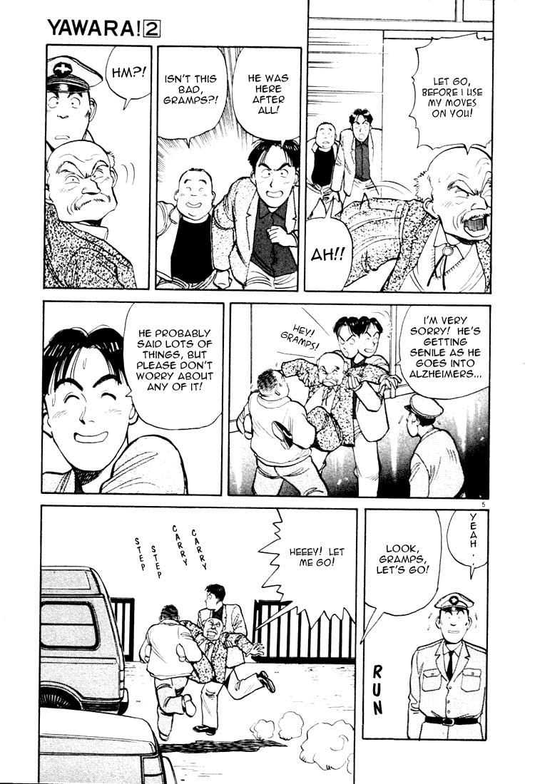 Yawara! Chapter 13.2 page 5 - Chapter 13 v2 : Grandpa's Bold Plan