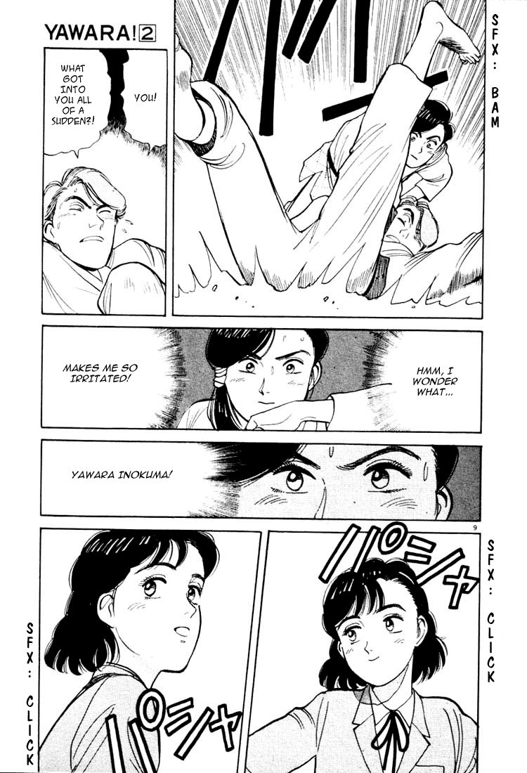 Yawara! Chapter 13.2 page 9 - Chapter 13 v2 : Grandpa's Bold Plan