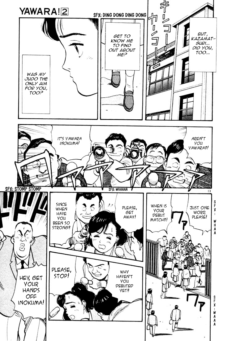 Yawara! Chapter 14.2 page 13 - Chapter 14 v2 : I See Only You