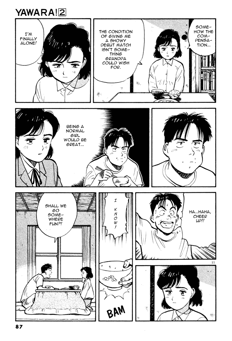 Yawara! Chapter 16.2 page 11 - Chapter 16 v2 : Finally Alone