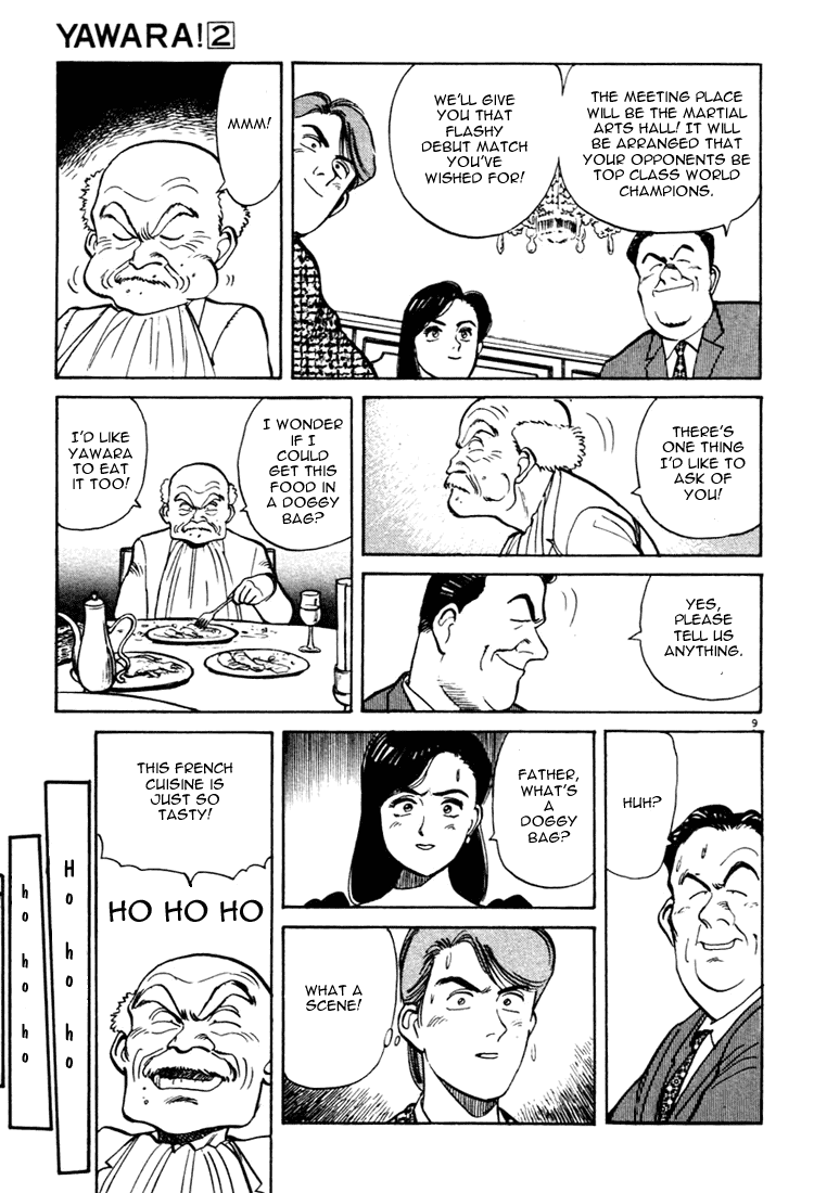 Yawara! Chapter 16.2 page 9 - Chapter 16 v2 : Finally Alone