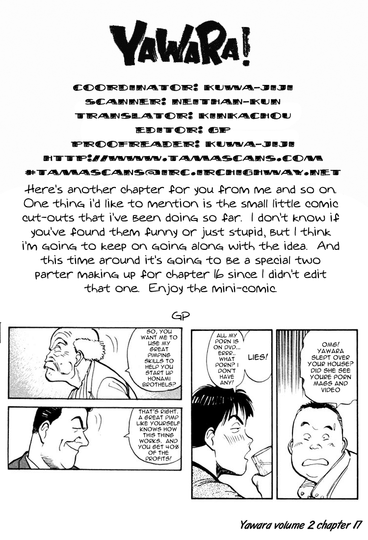 Yawara! Chapter 17.2 page 19 - Chapter 17 v2 : I'm Appearing in the Match