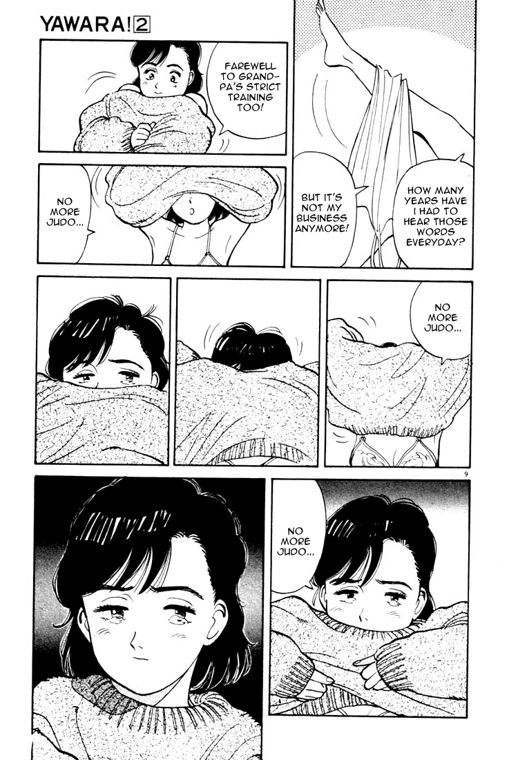 Yawara! Chapter 17.2 page 9 - Chapter 17 v2 : I'm Appearing in the Match