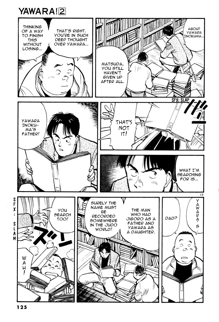 Yawara! Chapter 18.2 page 13 - Chapter 18 v2 : Sorry Grandpa
