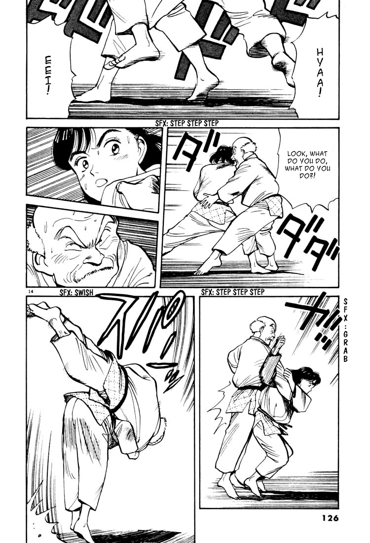 Yawara! Chapter 18.2 page 14 - Chapter 18 v2 : Sorry Grandpa