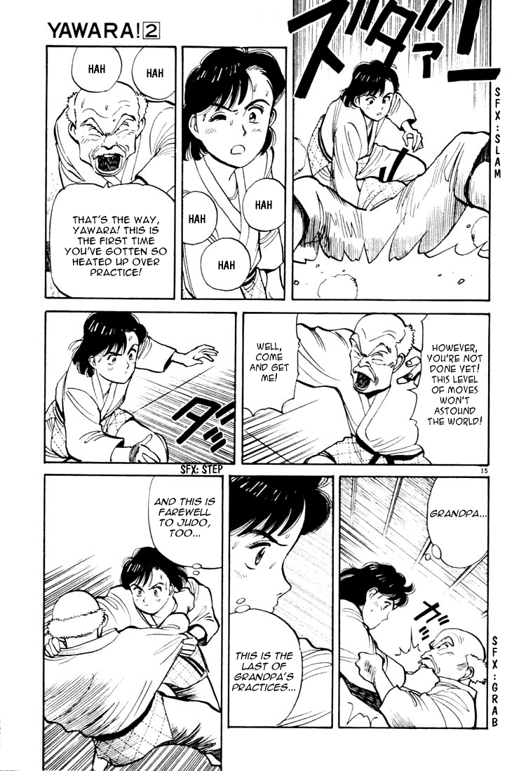 Yawara! Chapter 18.2 page 15 - Chapter 18 v2 : Sorry Grandpa