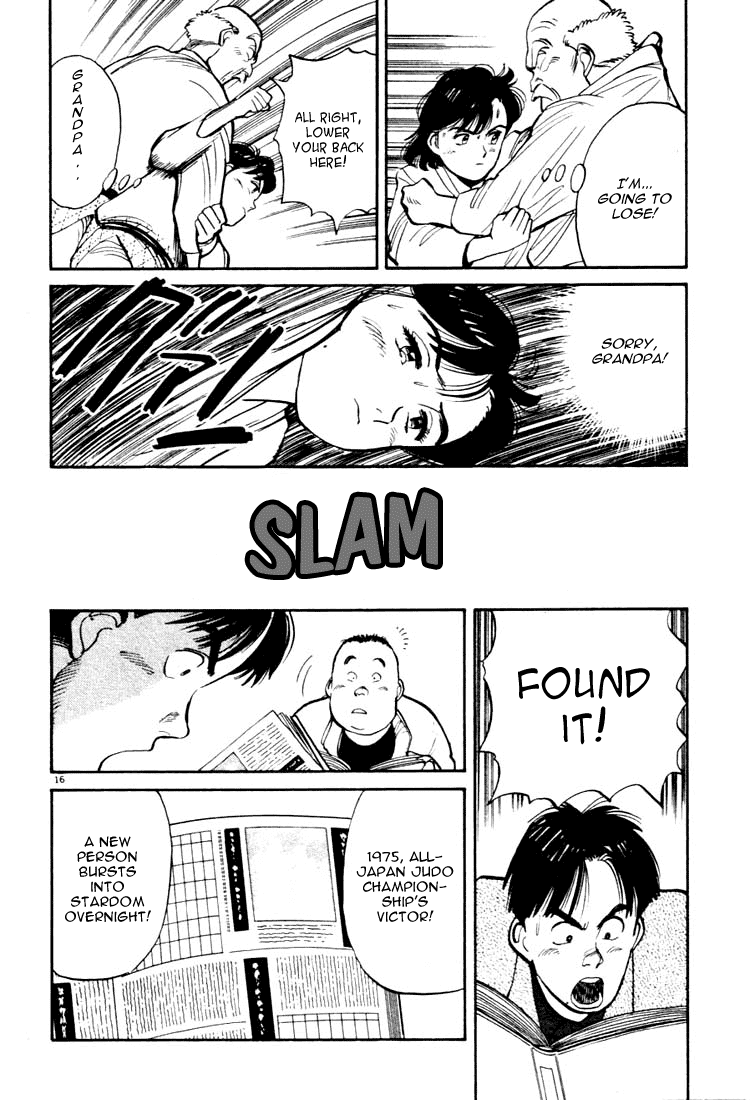 Yawara! Chapter 18.2 page 16 - Chapter 18 v2 : Sorry Grandpa