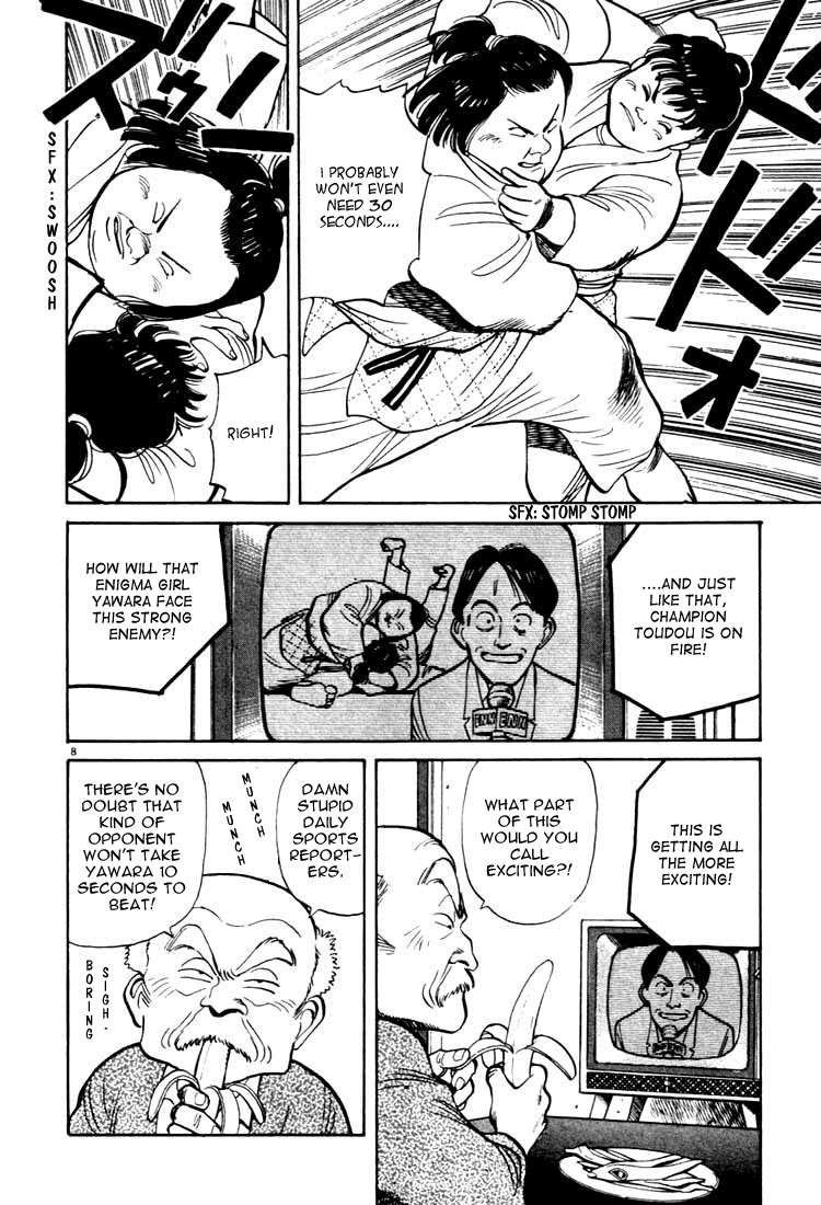 Yawara! Chapter 18.2 page 8 - Chapter 18 v2 : Sorry Grandpa