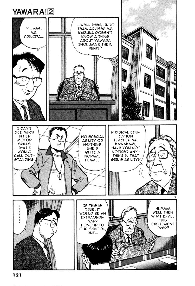 Yawara! Chapter 18.2 page 9 - Chapter 18 v2 : Sorry Grandpa