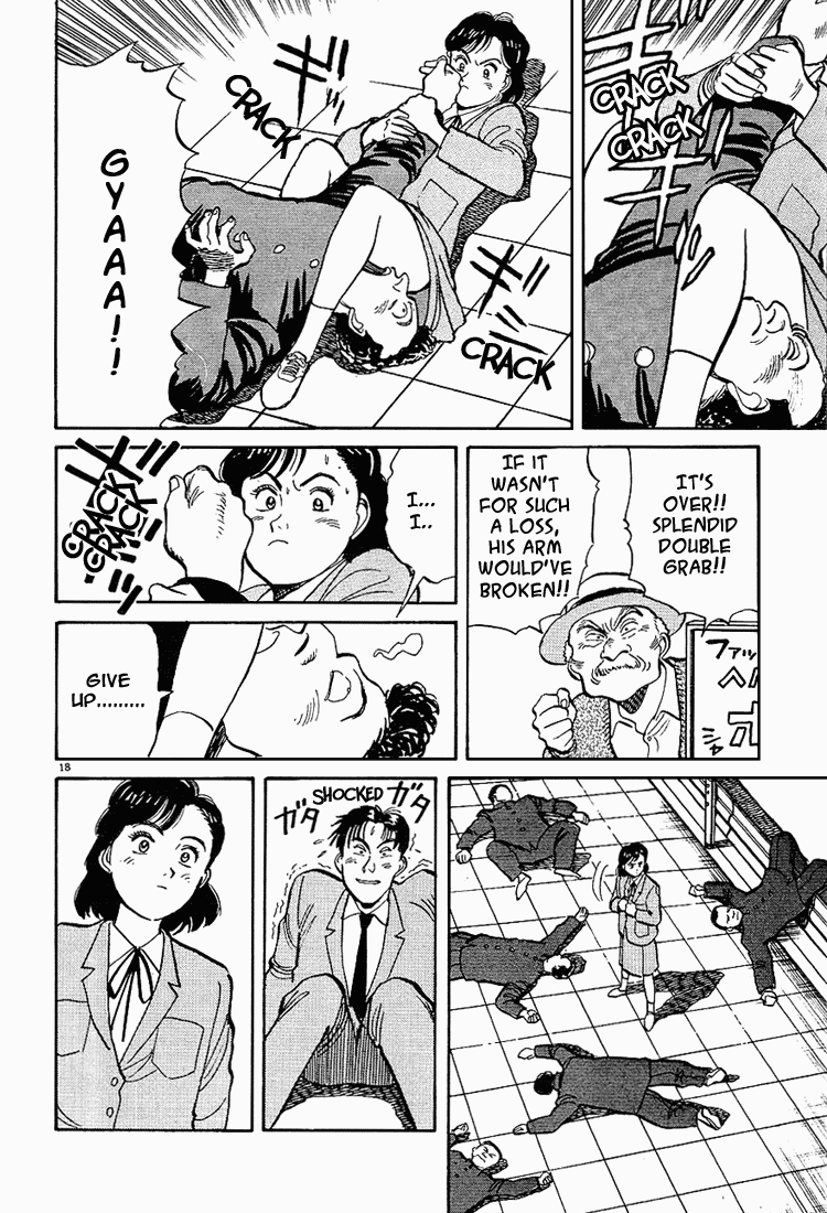 Yawara! Chapter 2.2 page 18 - Chapter 2 v2 : Love's Deadly Double Grab