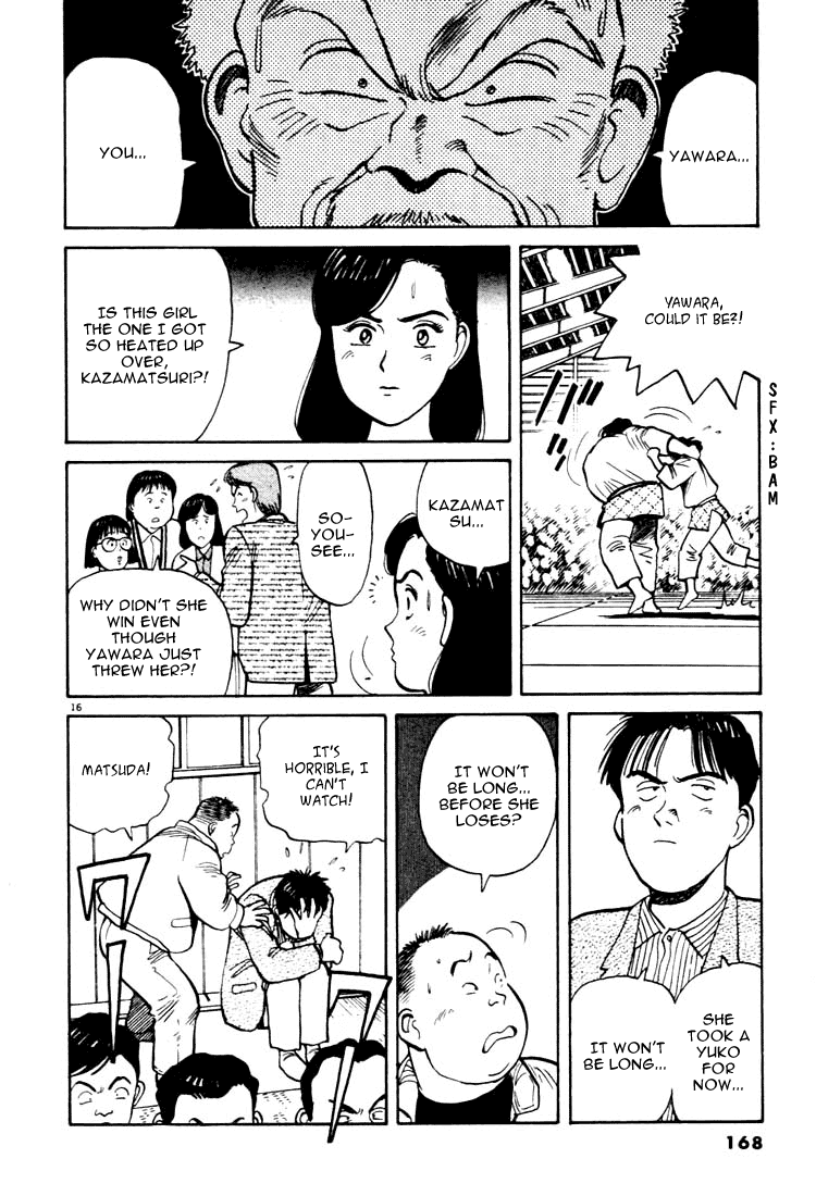 Yawara! Chapter 20.2 page 16 - Chapter 20 v2 : What's Wrong Yawara?!