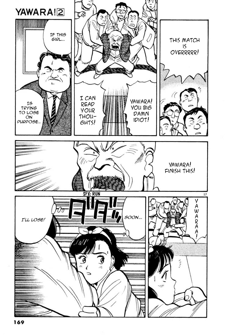Yawara! Chapter 20.2 page 17 - Chapter 20 v2 : What's Wrong Yawara?!