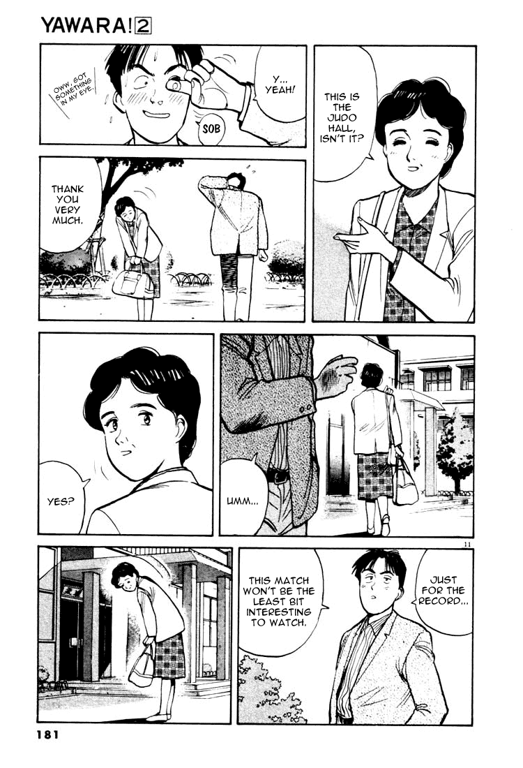 Yawara! Chapter 21.2 page 11 - Chapter 21 v2 : Last Moments' Sights?!