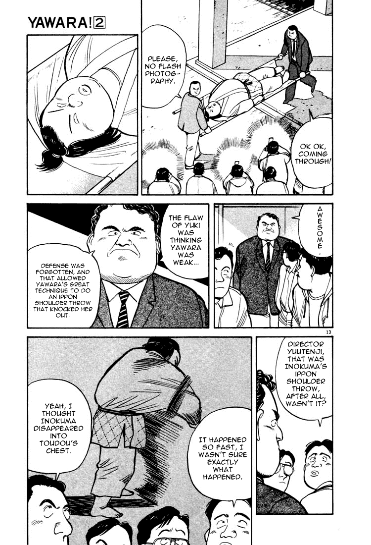 Yawara! Chapter 22.2 page 12 - Chapter 22 v2 : Superstar