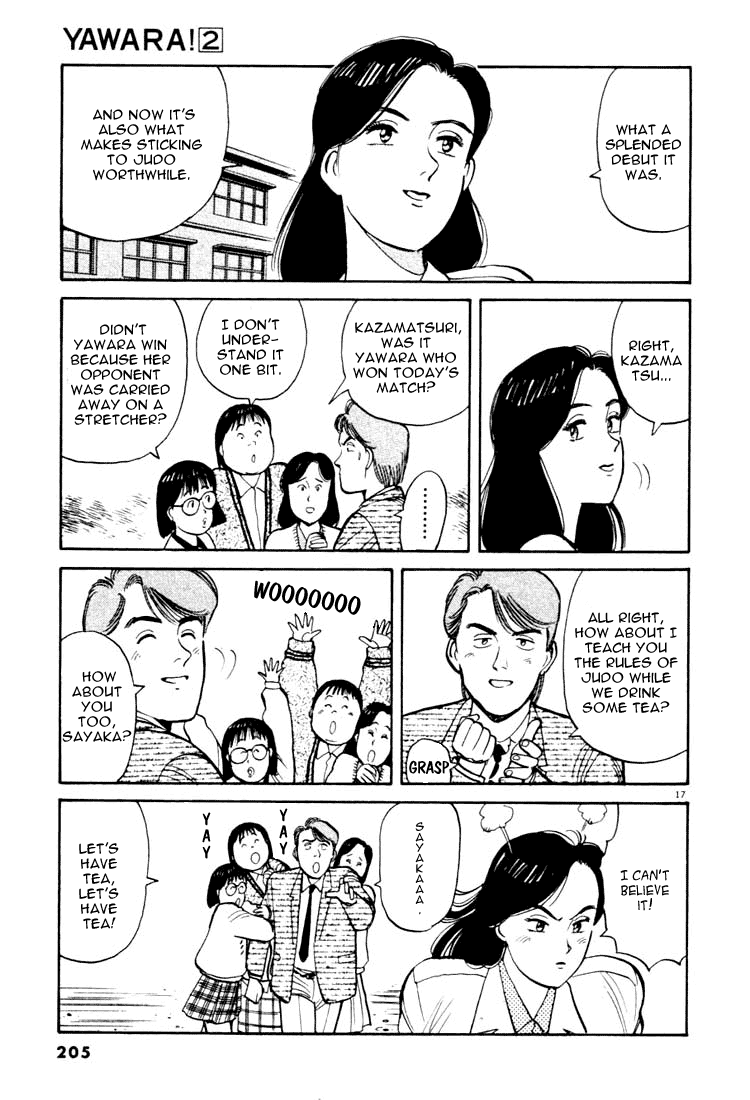 Yawara! Chapter 22.2 page 16 - Chapter 22 v2 : Superstar