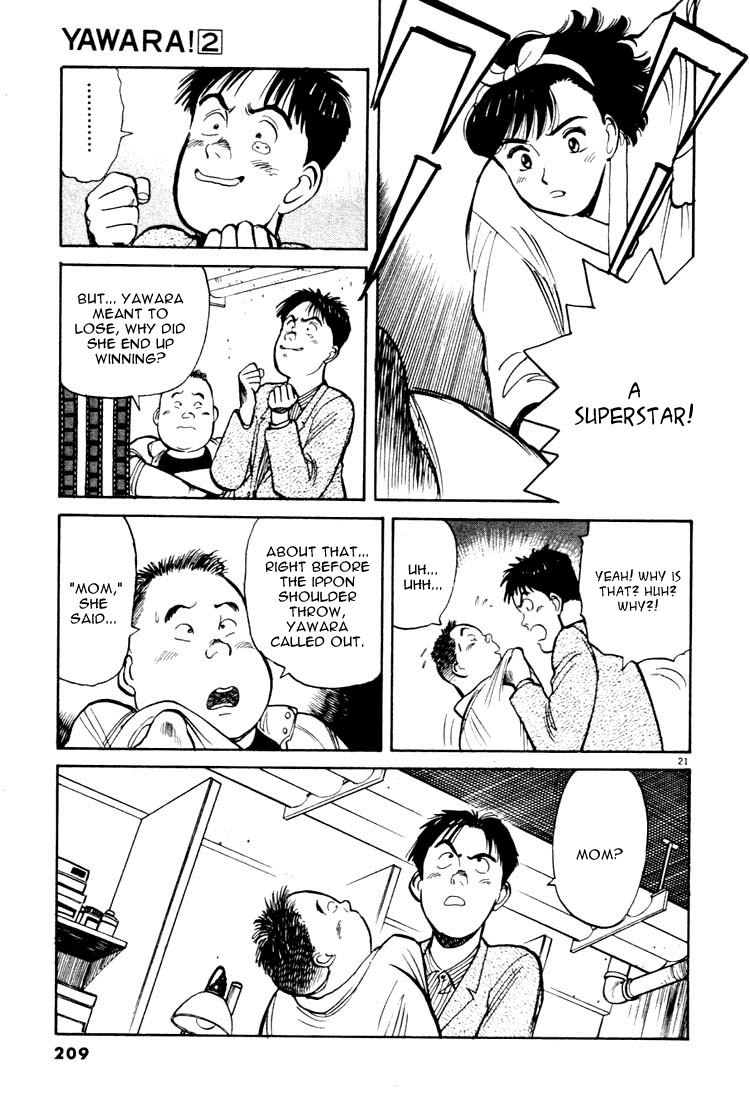 Yawara! Chapter 22.2 page 20 - Chapter 22 v2 : Superstar