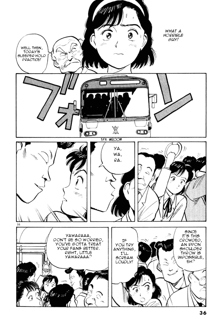Yawara! Chapter 24.2 page 16 - Chapter 24 v2 : Please, Yawara!