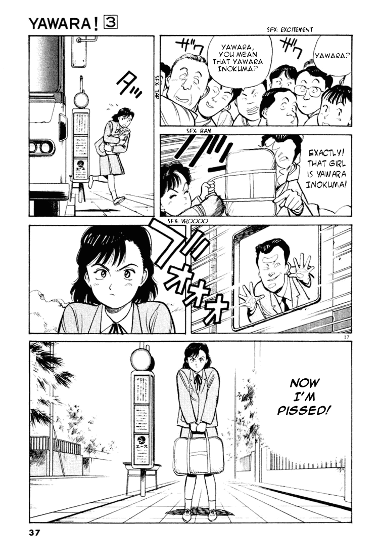 Yawara! Chapter 24.2 page 17 - Chapter 24 v2 : Please, Yawara!