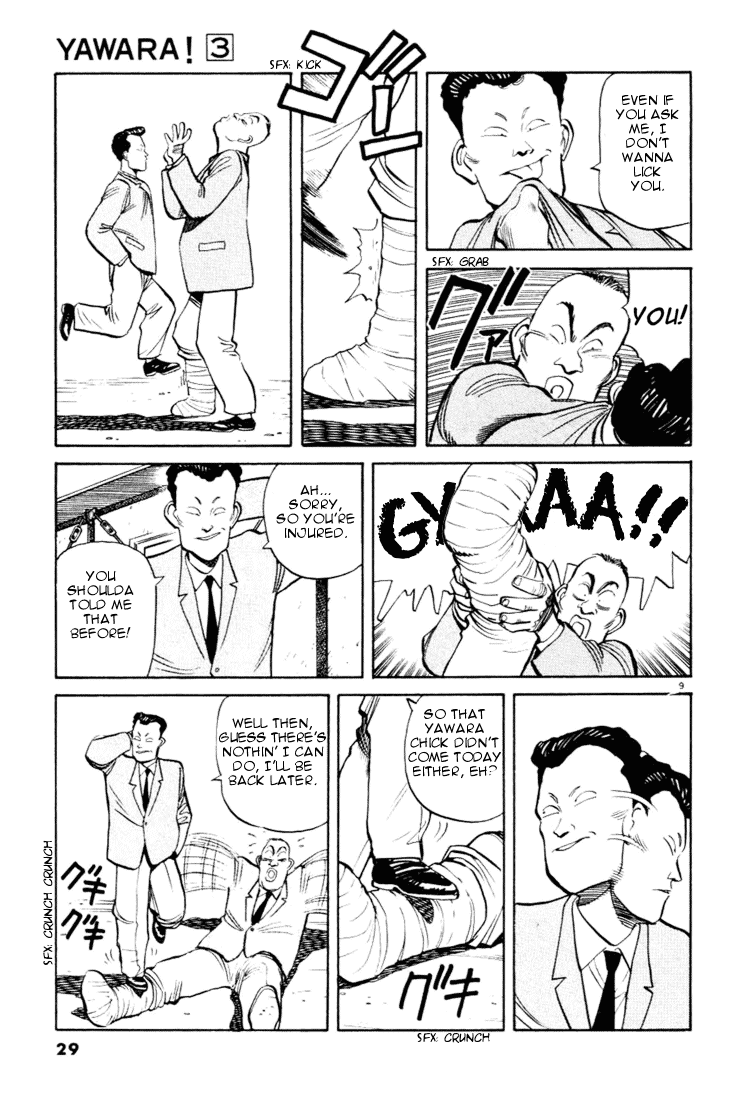 Yawara! Chapter 24.2 page 9 - Chapter 24 v2 : Please, Yawara!