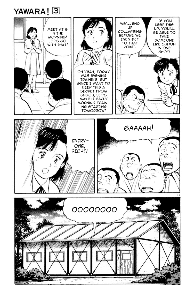 Yawara! Chapter 25.2 page 11 - Chapter 25 v2 : Get Sudou