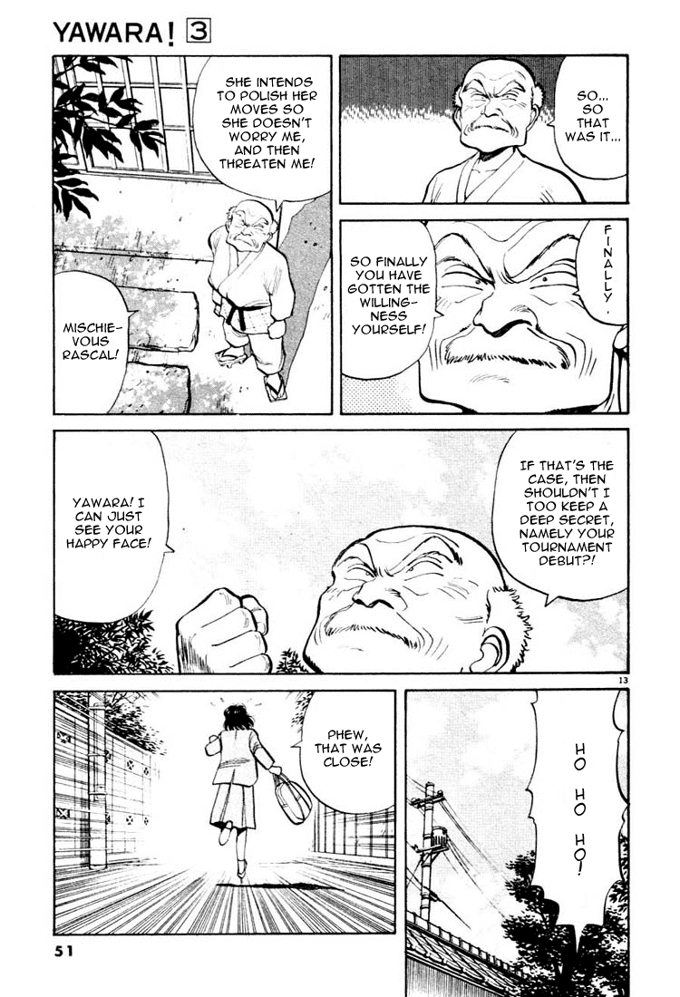Yawara! Chapter 25.2 page 13 - Chapter 25 v2 : Get Sudou